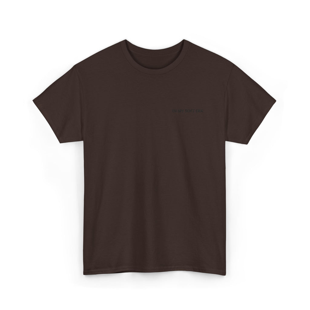 Minimal "In My Soft Era" Tee — Casual White Graphic T-Shirt