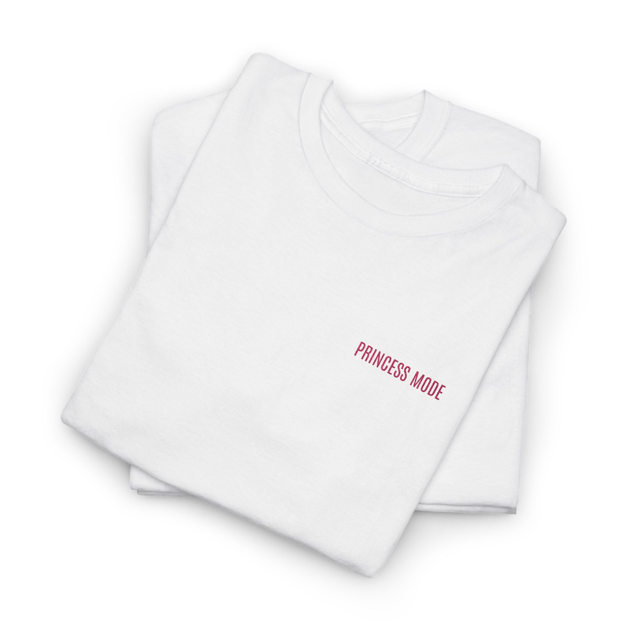 T-Shirt — PRINCESS MODE WRITTEN WITH EMBROIDERY