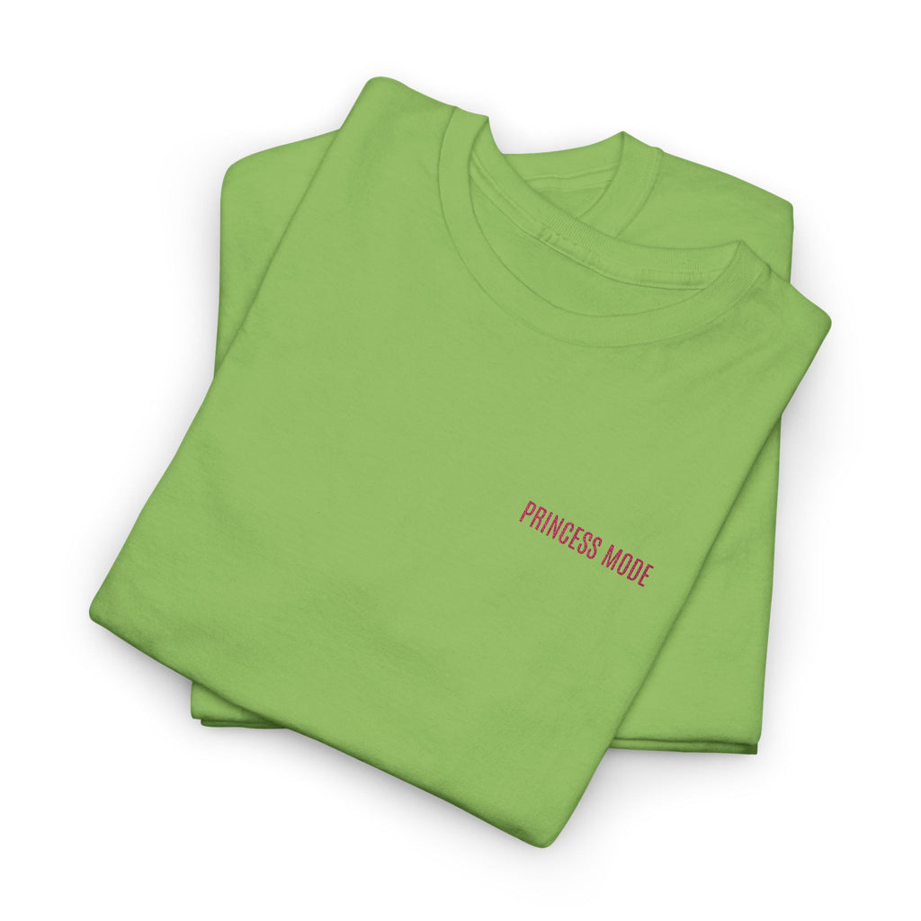 T-Shirt — PRINCESS MODE WRITTEN WITH EMBROIDERY