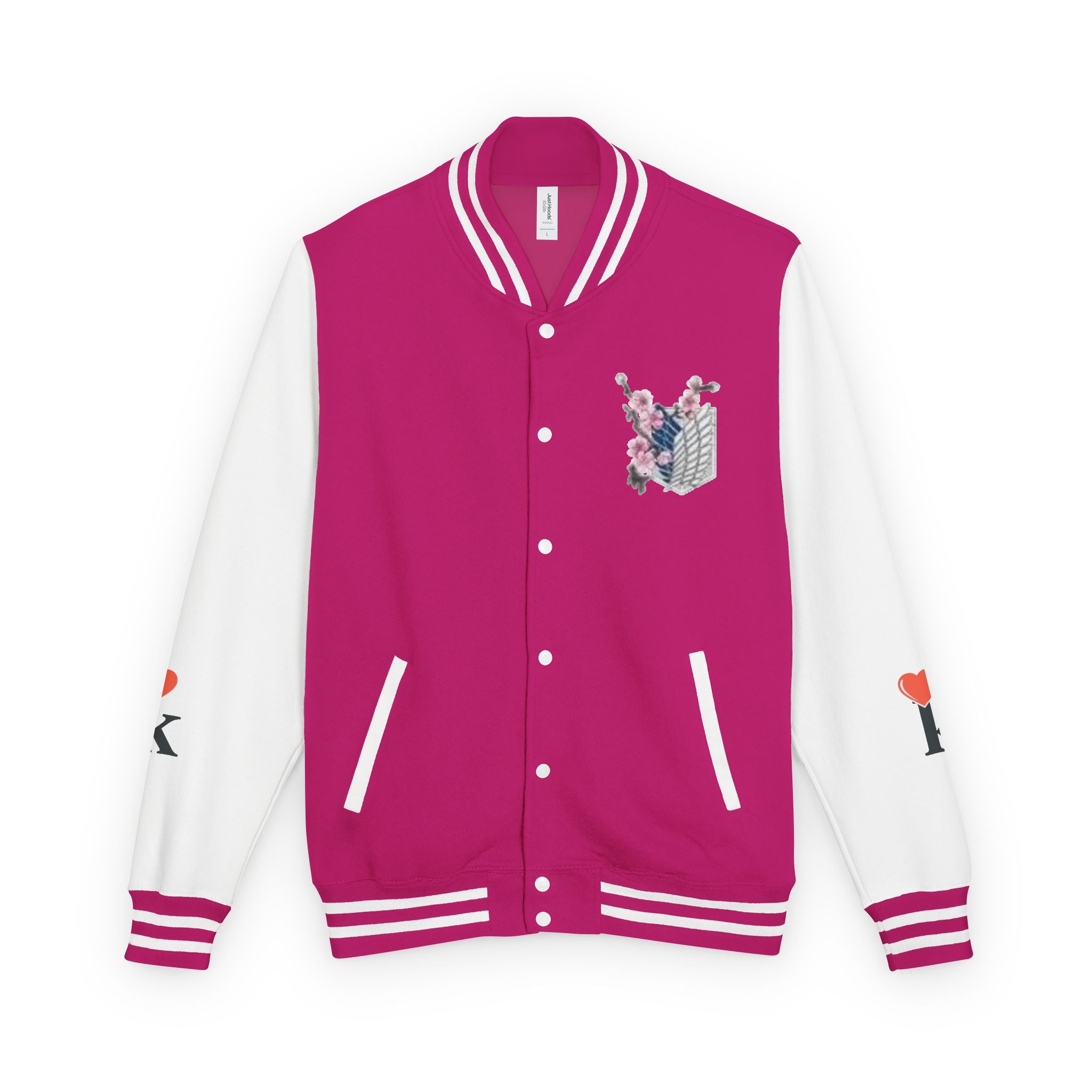 Attack on Titan Levi Varsity Jacket - Anime Letterman Jacket with Scout Regiment Emblem