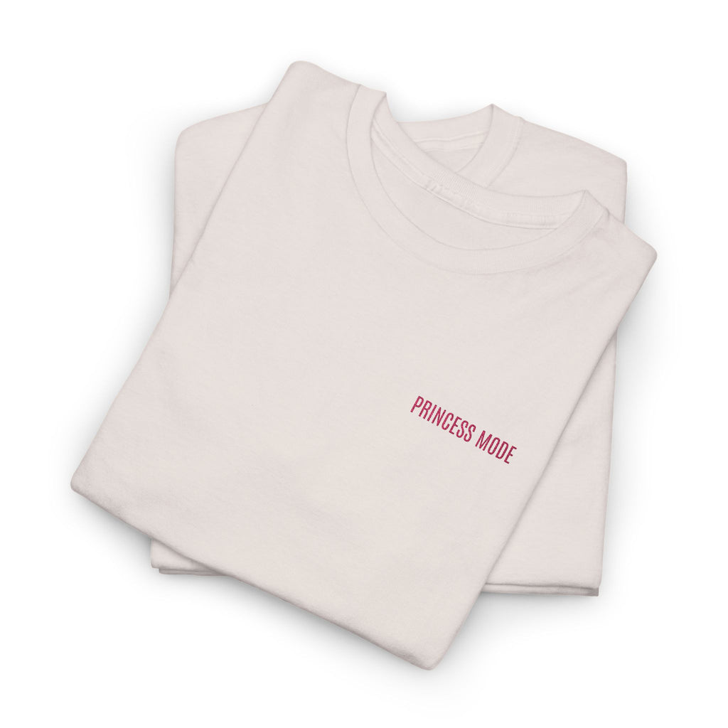 T-Shirt — PRINCESS MODE WRITTEN WITH EMBROIDERY