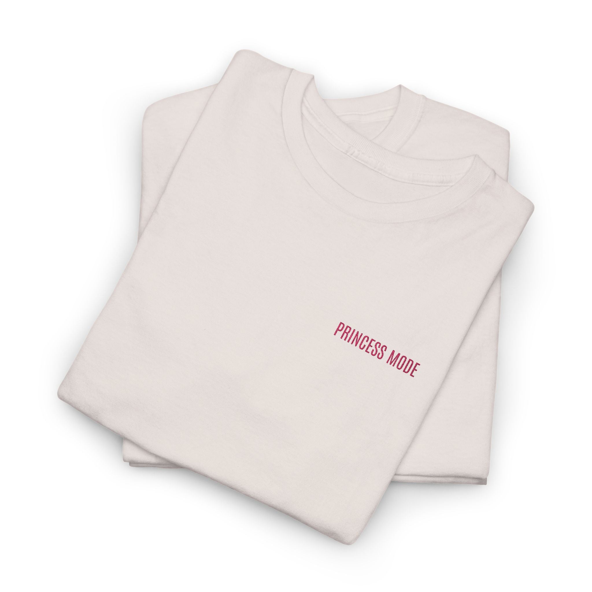 T-Shirt — PRINCESS MODE WRITTEN WITH EMBROIDERY