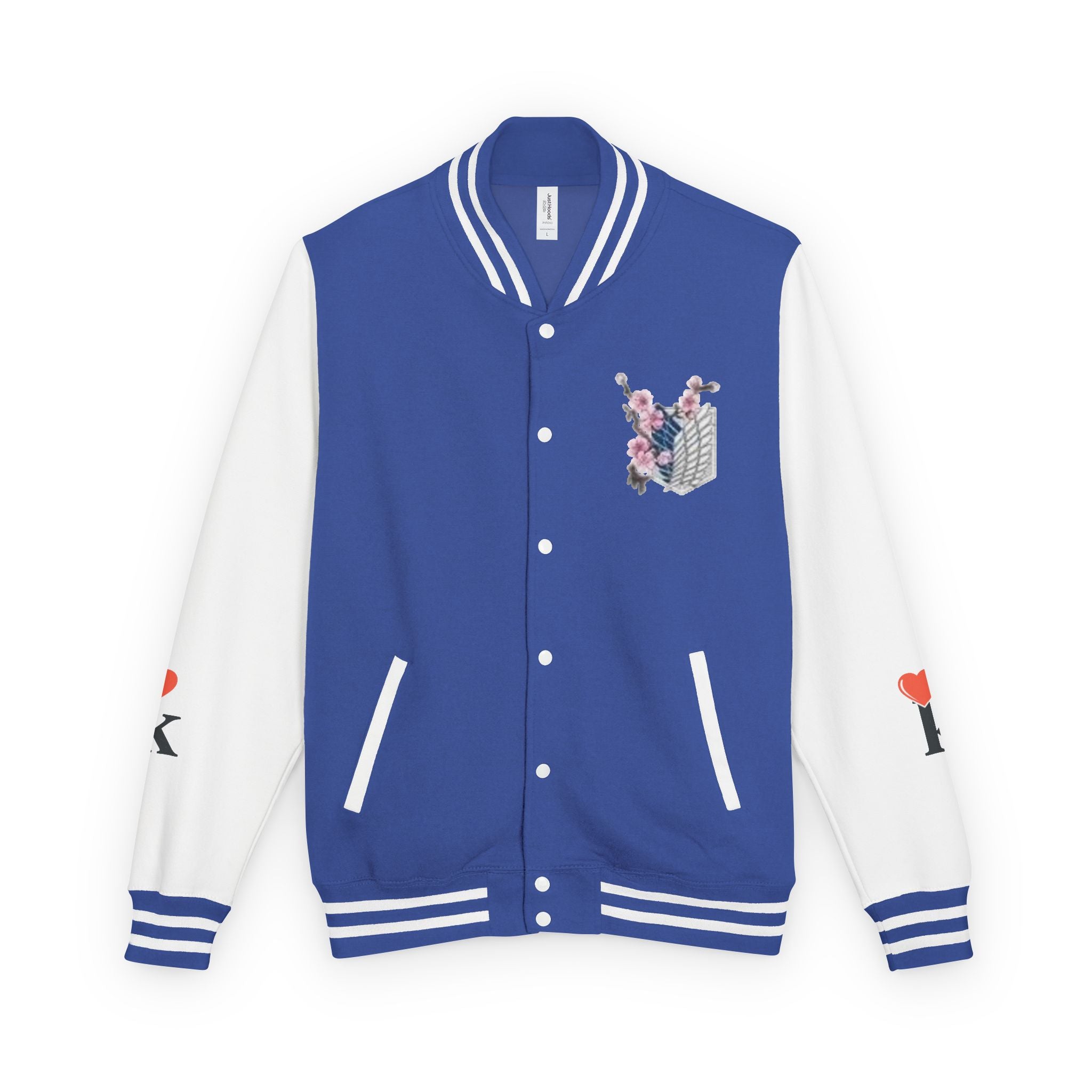 Attack on Titan Levi Varsity Jacket - Anime Letterman Jacket with Scout Regiment Emblem