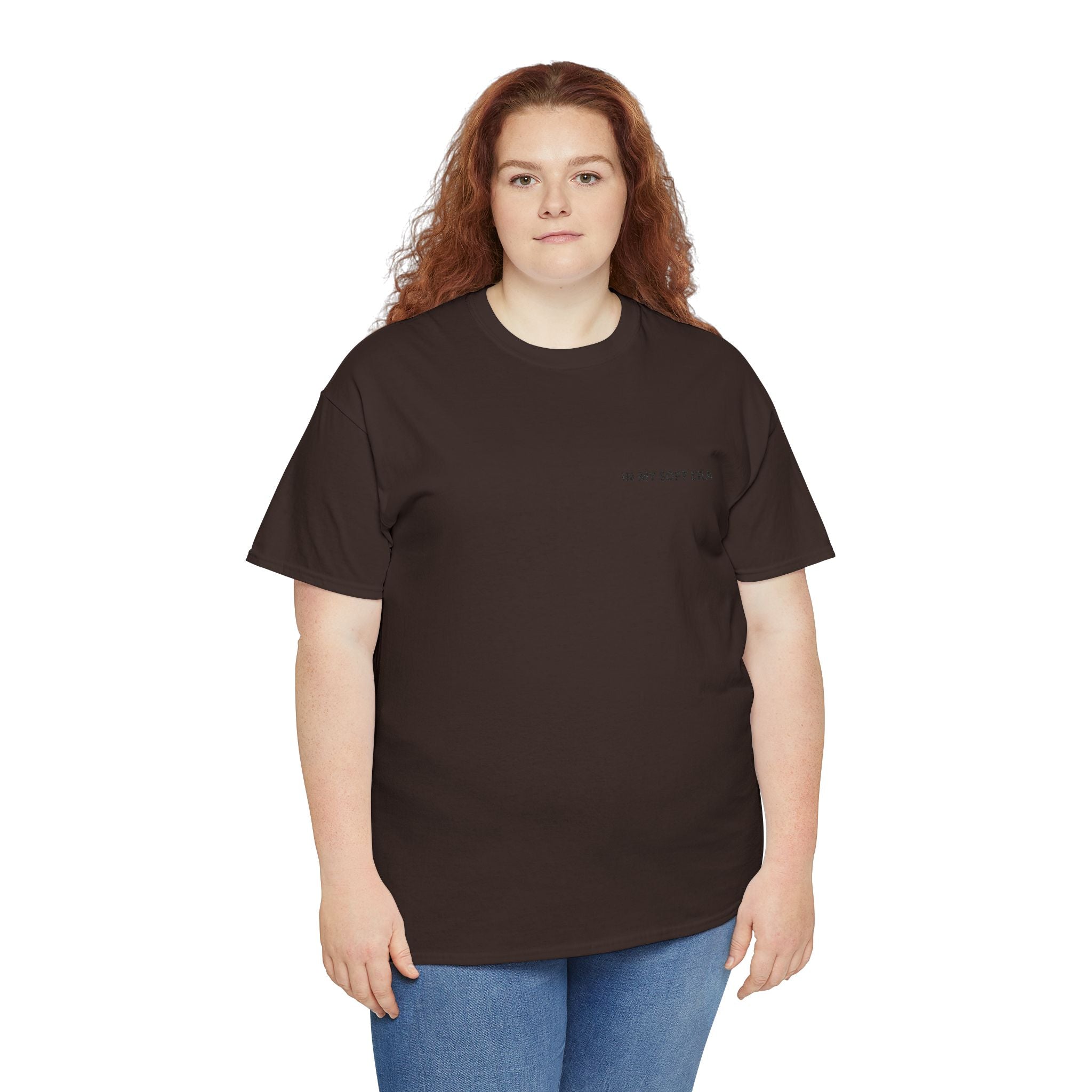 Minimal "In My Soft Era" Tee — Casual White Graphic T-Shirt