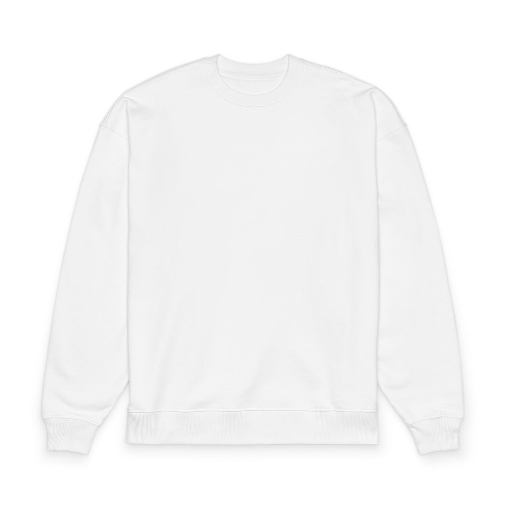Mountain Roadback Sweatshirt — Scenic Sunset Car Graphic