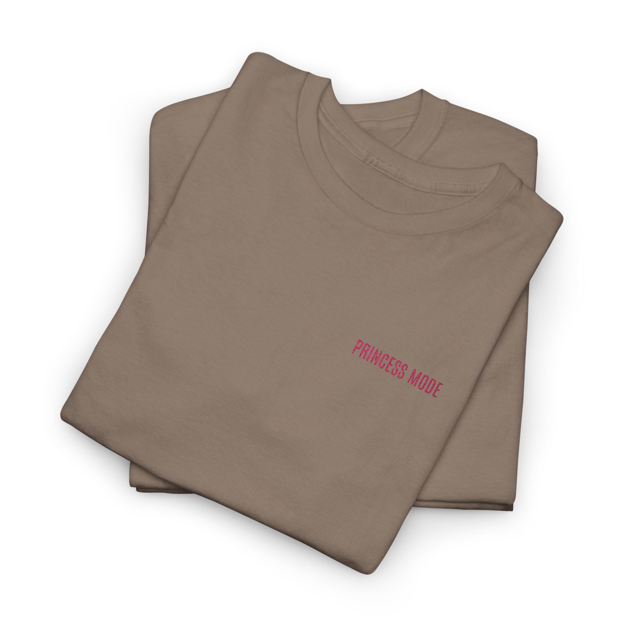 T-Shirt — PRINCESS MODE WRITTEN WITH EMBROIDERY