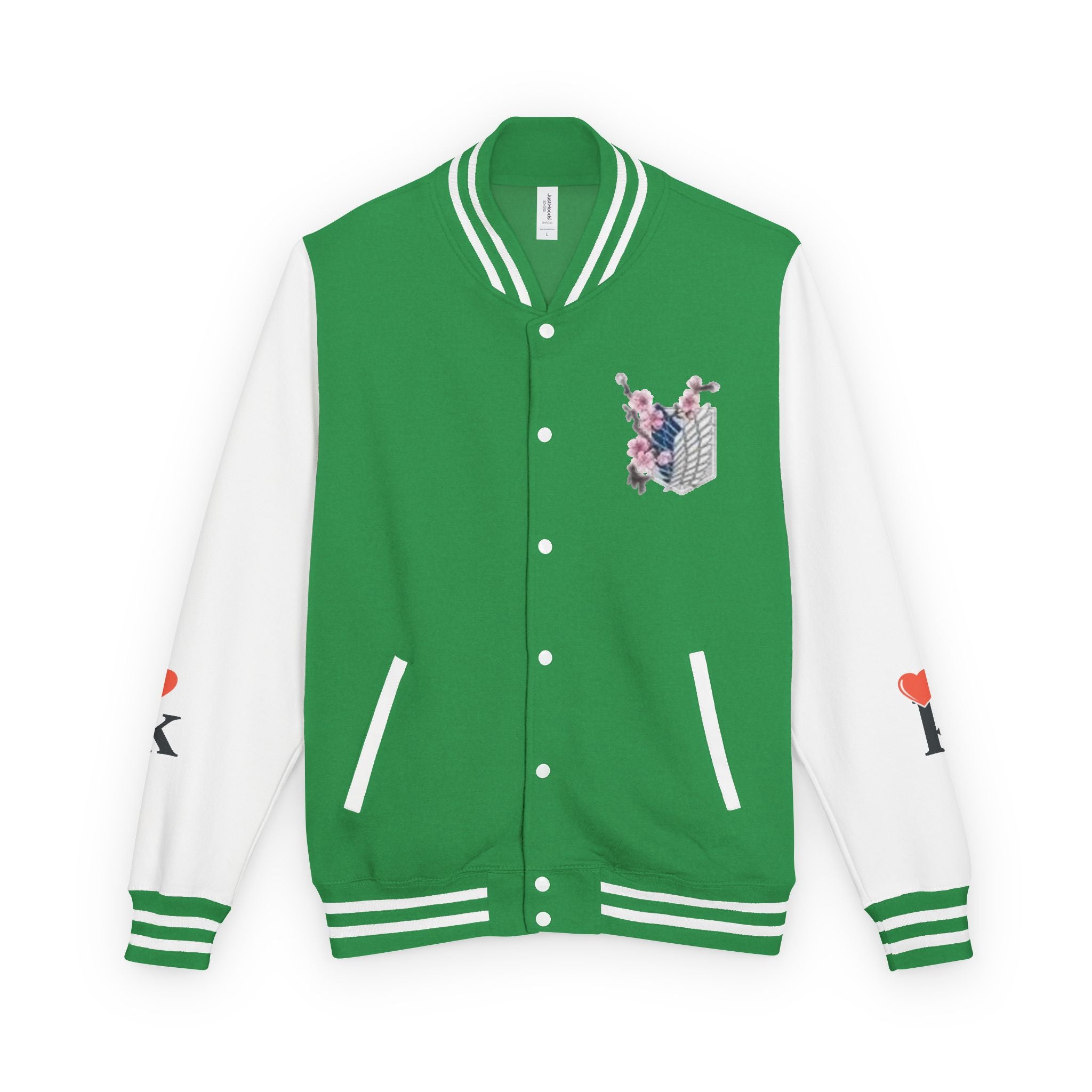 Attack on Titan Levi Varsity Jacket - Anime Letterman Jacket with Scout Regiment Emblem