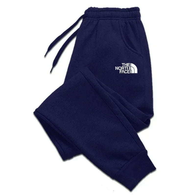 New printed sportswear pants suitable for both men and women, luxurious and fashionable long-distance running pants