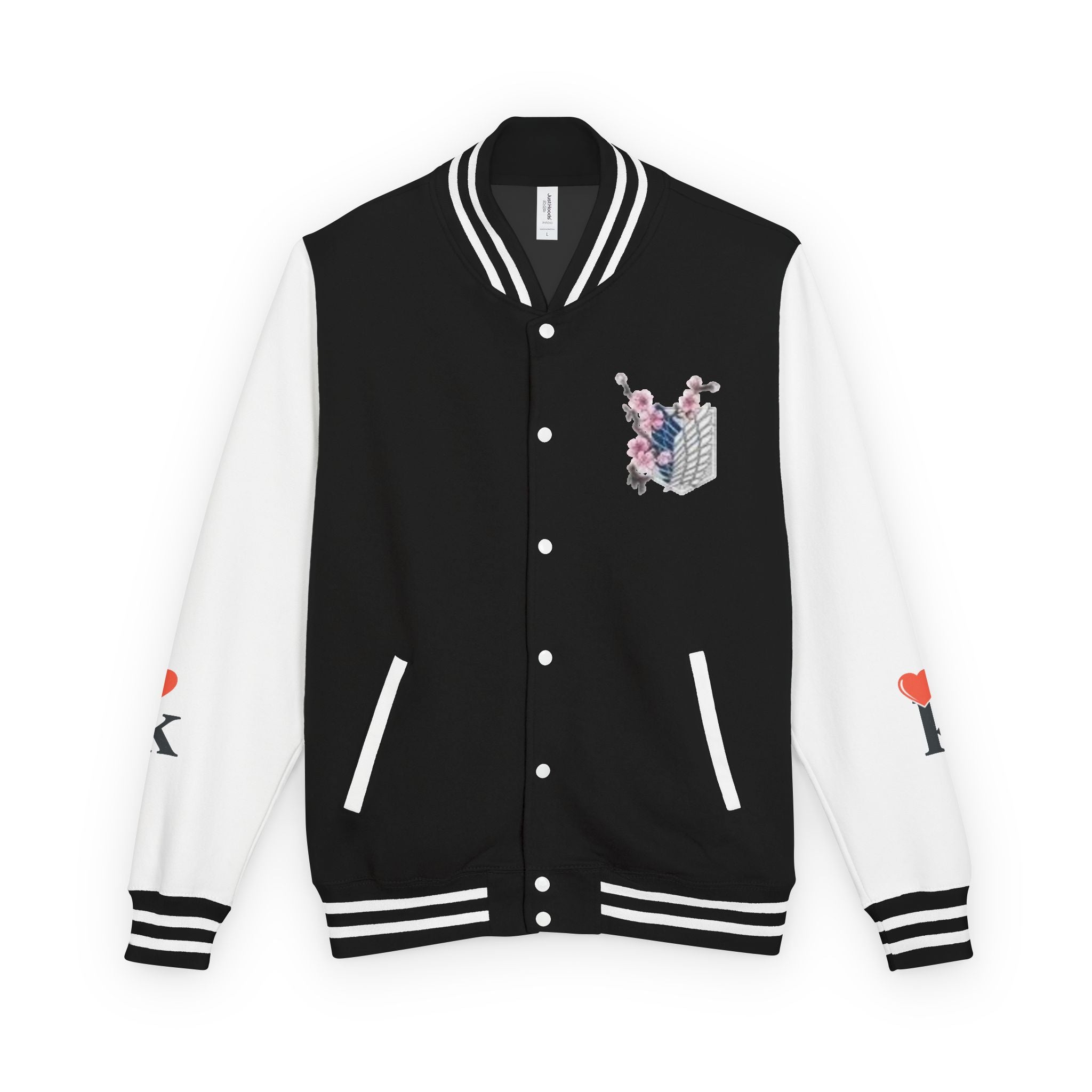 Attack on Titan Levi Varsity Jacket - Anime Letterman Jacket with Scout Regiment Emblem
