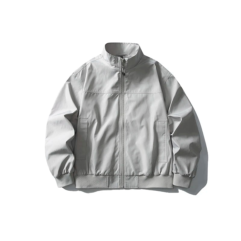 Men S Clothing Windbreaker Jacket With Polyester Lining Mens Clothes