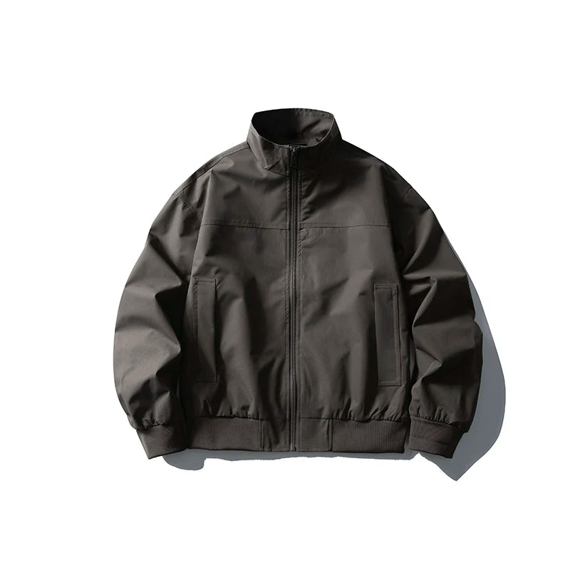 Men S Clothing Windbreaker Jacket With Polyester Lining Mens Clothes