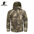 Autumn Men's Military Camouflage Fleece Jacket Army Tactical Clothing
