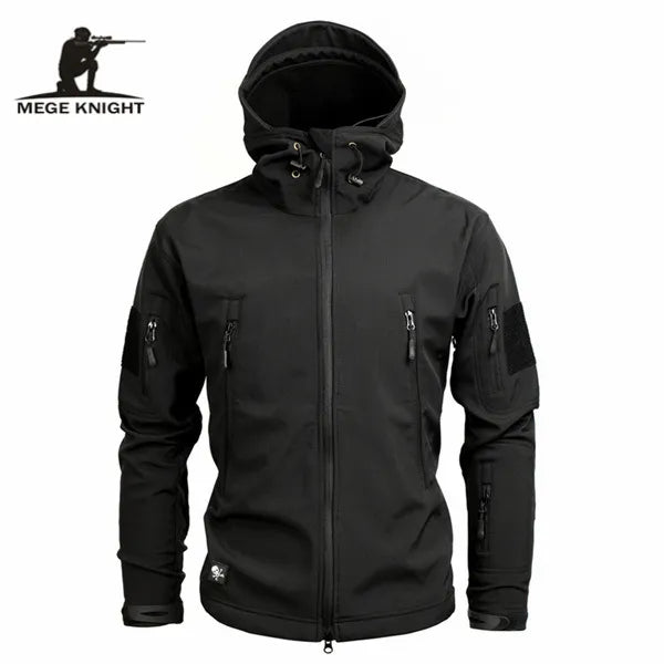 Autumn Men's Military Camouflage Fleece Jacket Army Tactical Clothing
