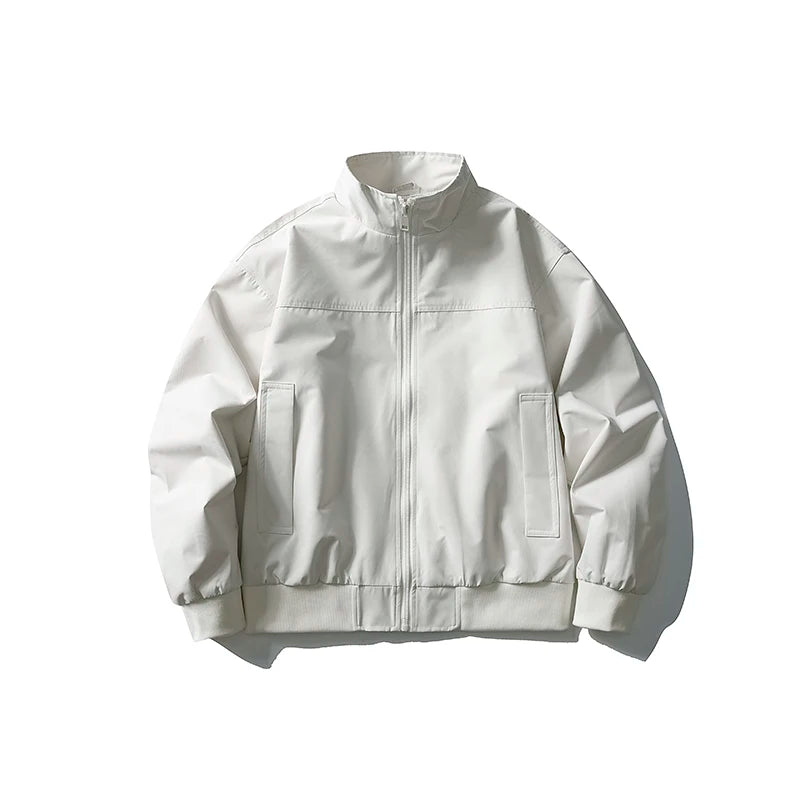 Men S Clothing Windbreaker Jacket With Polyester Lining Mens Clothes