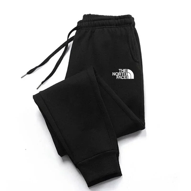 New printed sportswear pants suitable for both men and women, luxurious and fashionable long-distance running pants