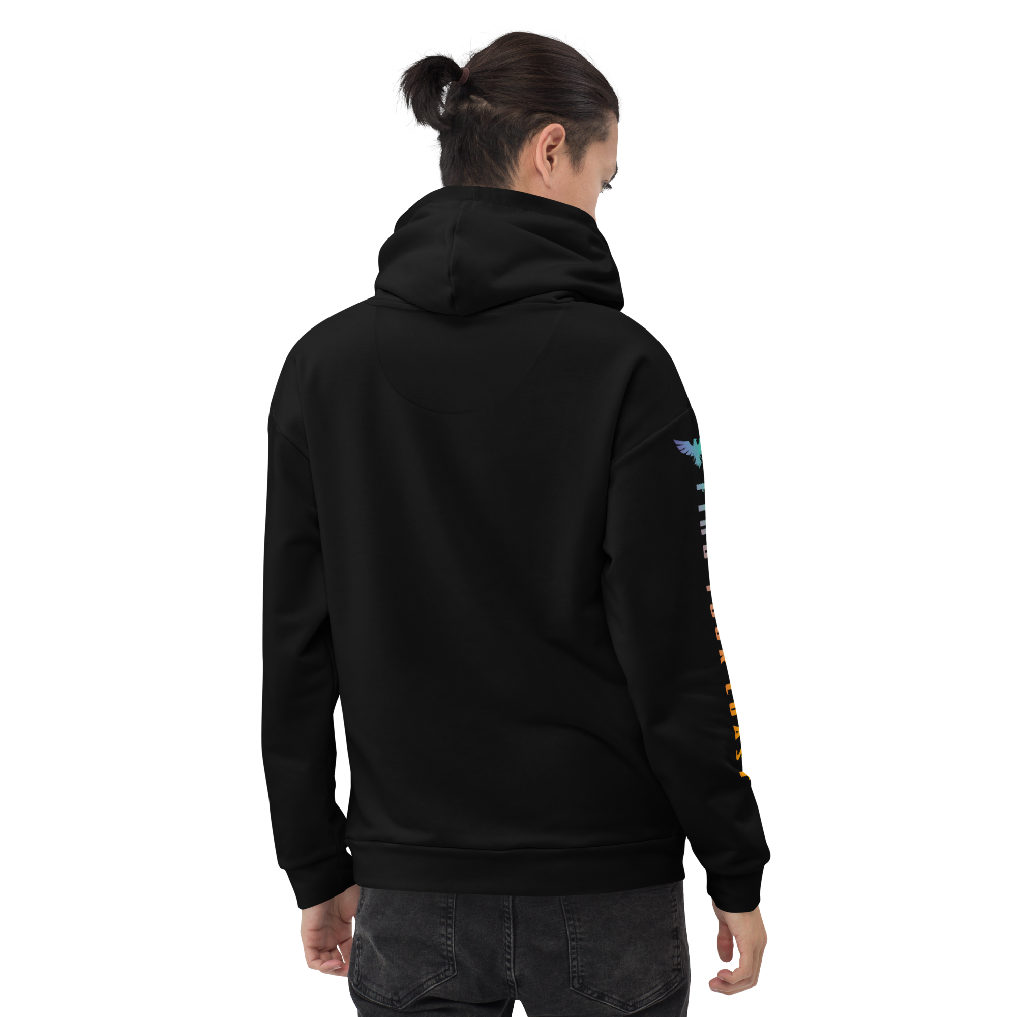Find Your Coast® Rainbow Sleeve Recycled Hoodie